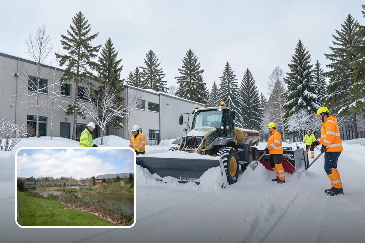 Compact Equipment Snow Removal in Tukwila, King County, WA - Access to gated and enclosed spaces