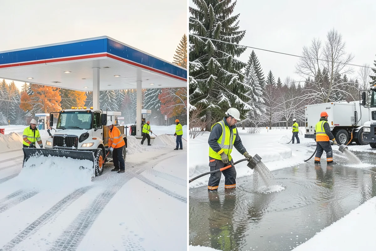 Compact Equipment Snow Removal in University Place, Pierce County, WA - Assess access points and surface sensitivity