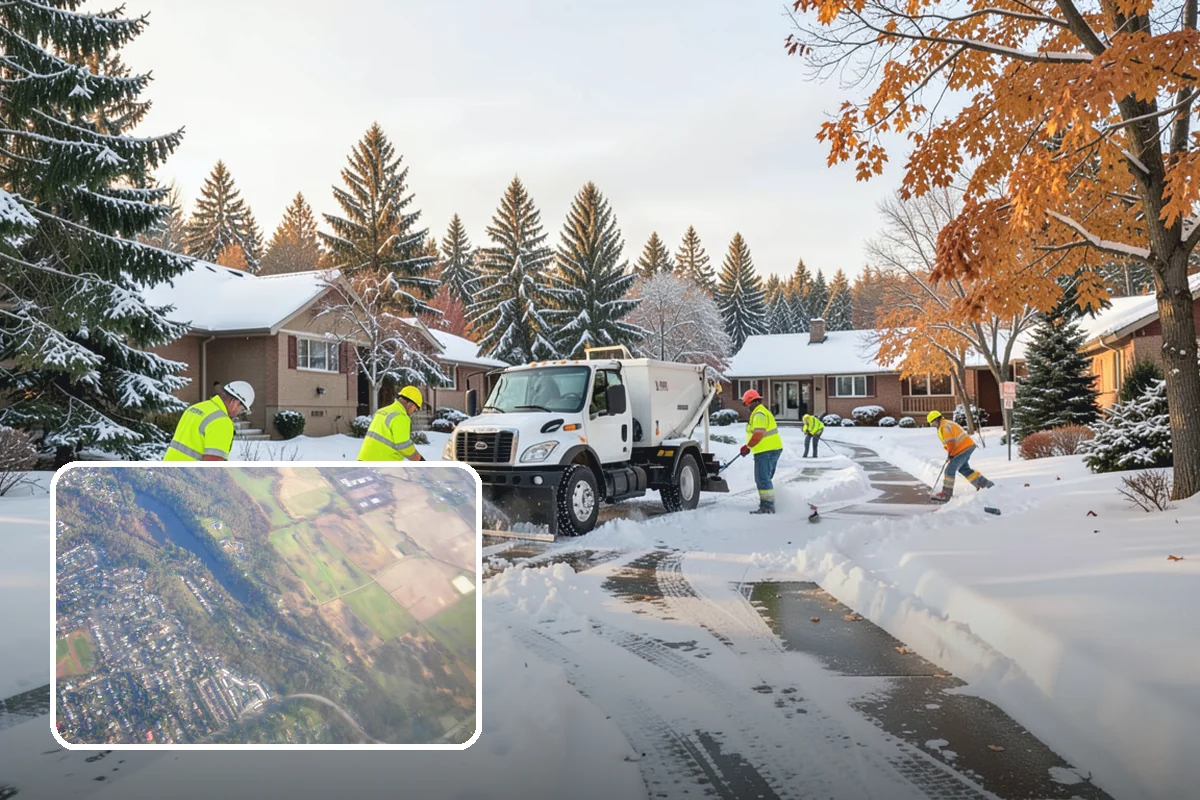 Concrete Driveway Deicing in Algona, King County, WA - Clears ice while protecting concrete from scaling and spalling
