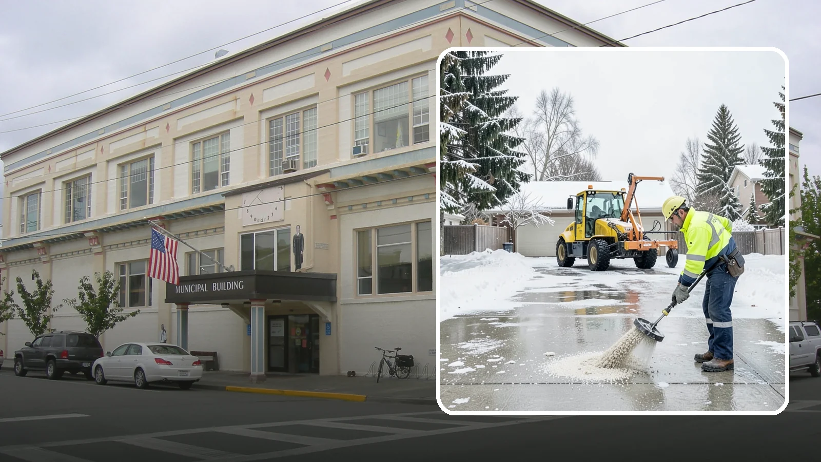 Concrete Driveway Deicing in Anacortes, Skagit County, WA - Concrete-safe deicing that clears ice from driveways without the surface scaling that harsh salts cause.