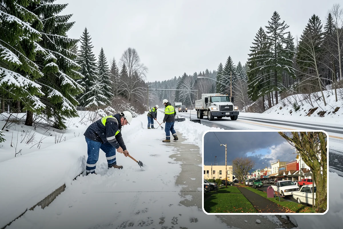 Concrete Driveway Deicing in Arlington, Snohomish County, WA - Clears ice while protecting concrete from scaling and spalling