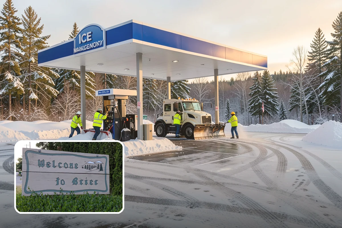 Concrete Driveway Deicing in Brier, Snohomish County, WA - Clears ice while protecting concrete from scaling and spalling