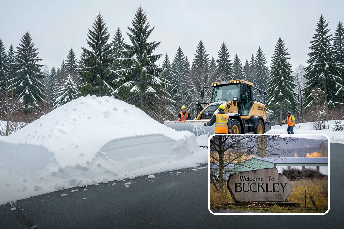 Concrete Driveway Deicing in Buckley, Pierce County, WA - Clears ice while protecting concrete from scaling and spalling