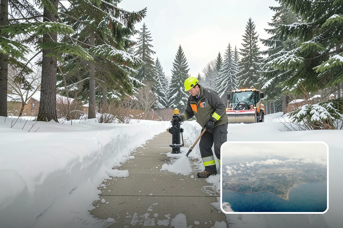Concrete Driveway Deicing in Burien, King County, WA - Clears ice while protecting concrete from scaling and spalling