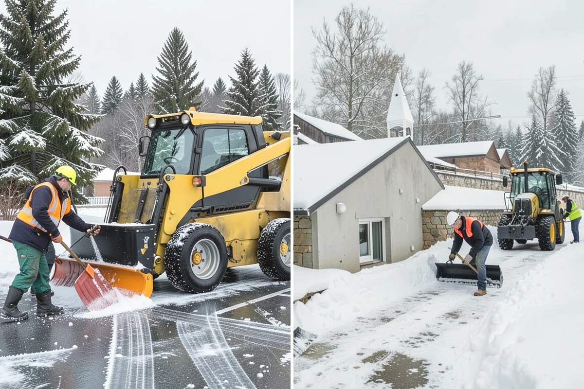 Concrete Driveway Deicing in Burien, King County, WA - Identify the concrete age and finish before choosing a product