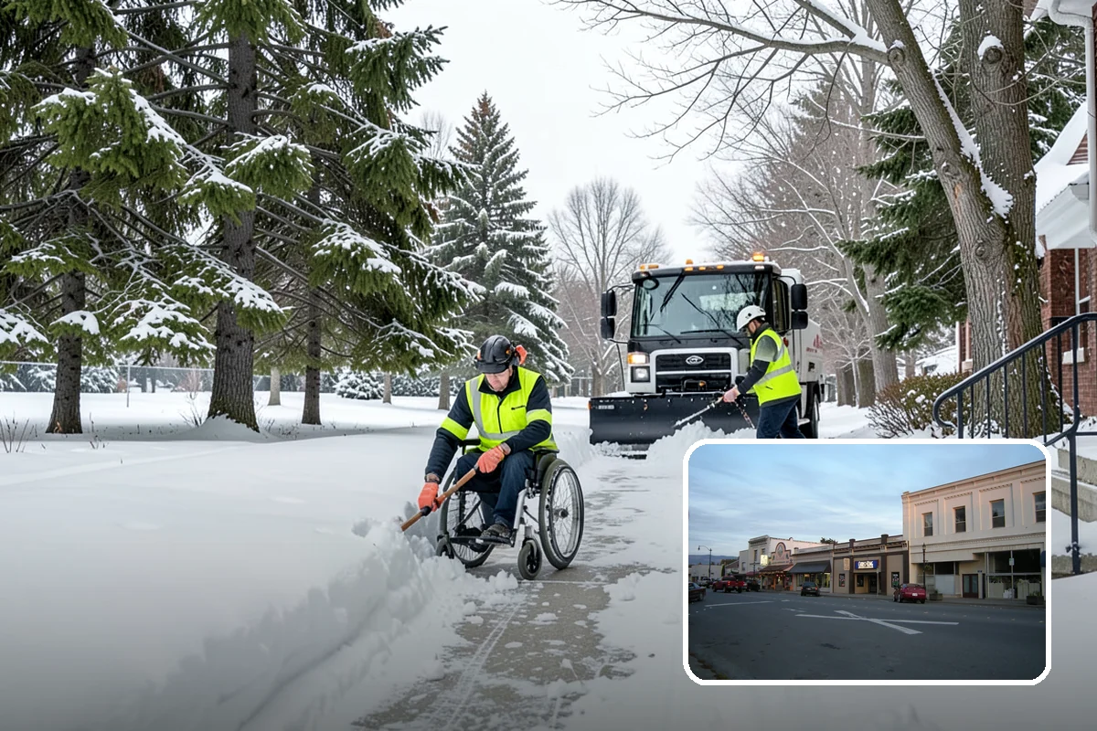 Concrete Driveway Deicing in Burlington, Skagit County, WA - Clears ice while protecting concrete from scaling and spalling