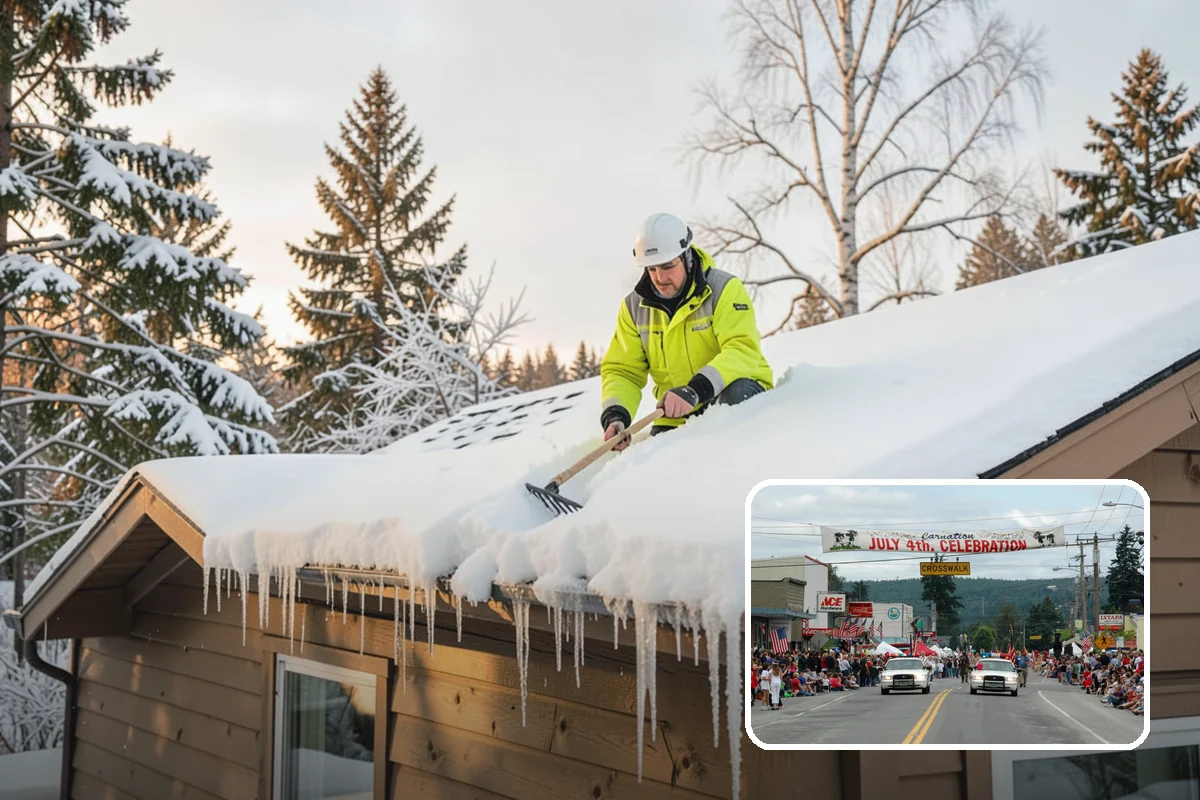 Concrete Driveway Deicing in Carnation, King County, WA - Clears ice while protecting concrete from scaling and spalling