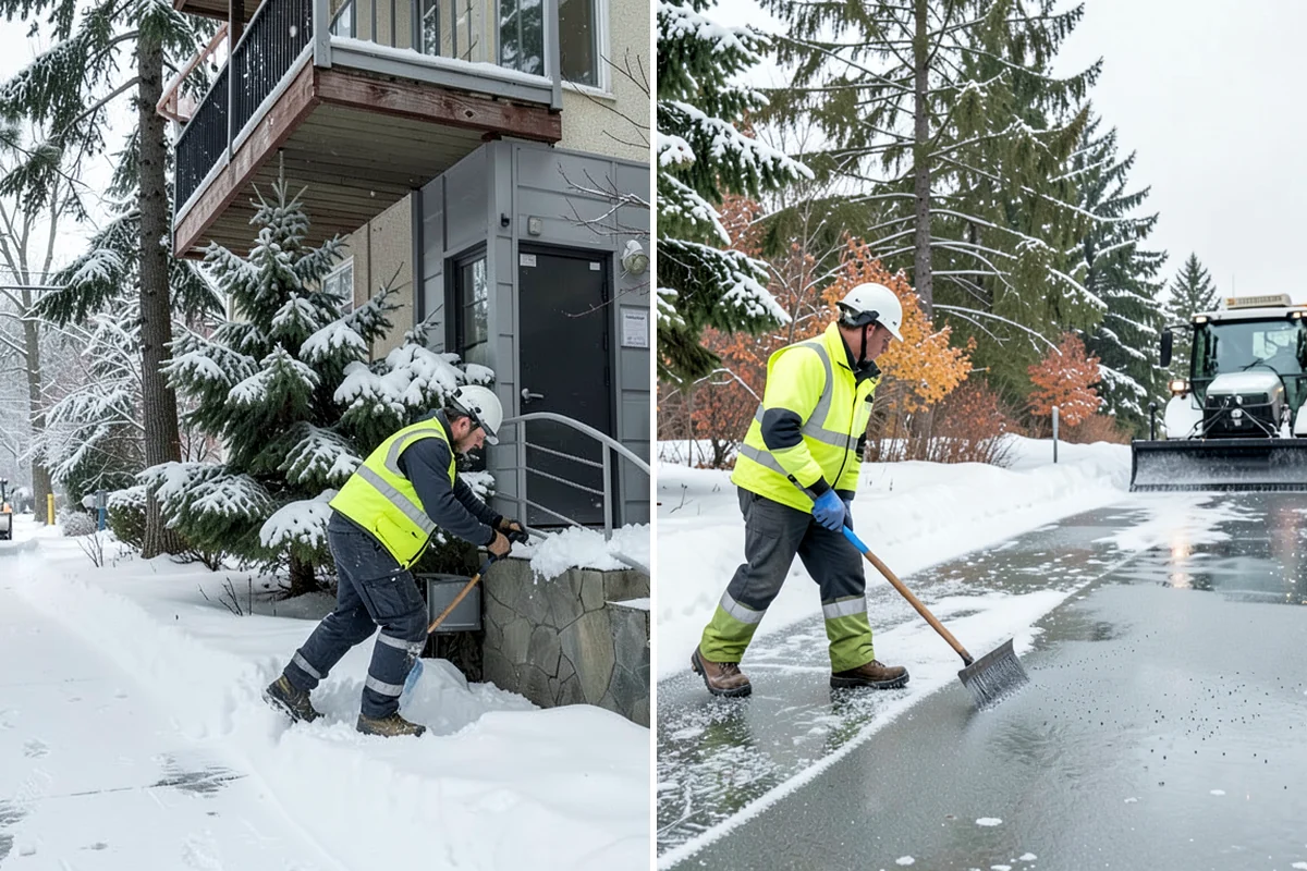 Concrete Driveway Deicing in Clyde Hill, King County, WA - Identify the concrete age and finish before choosing a product
