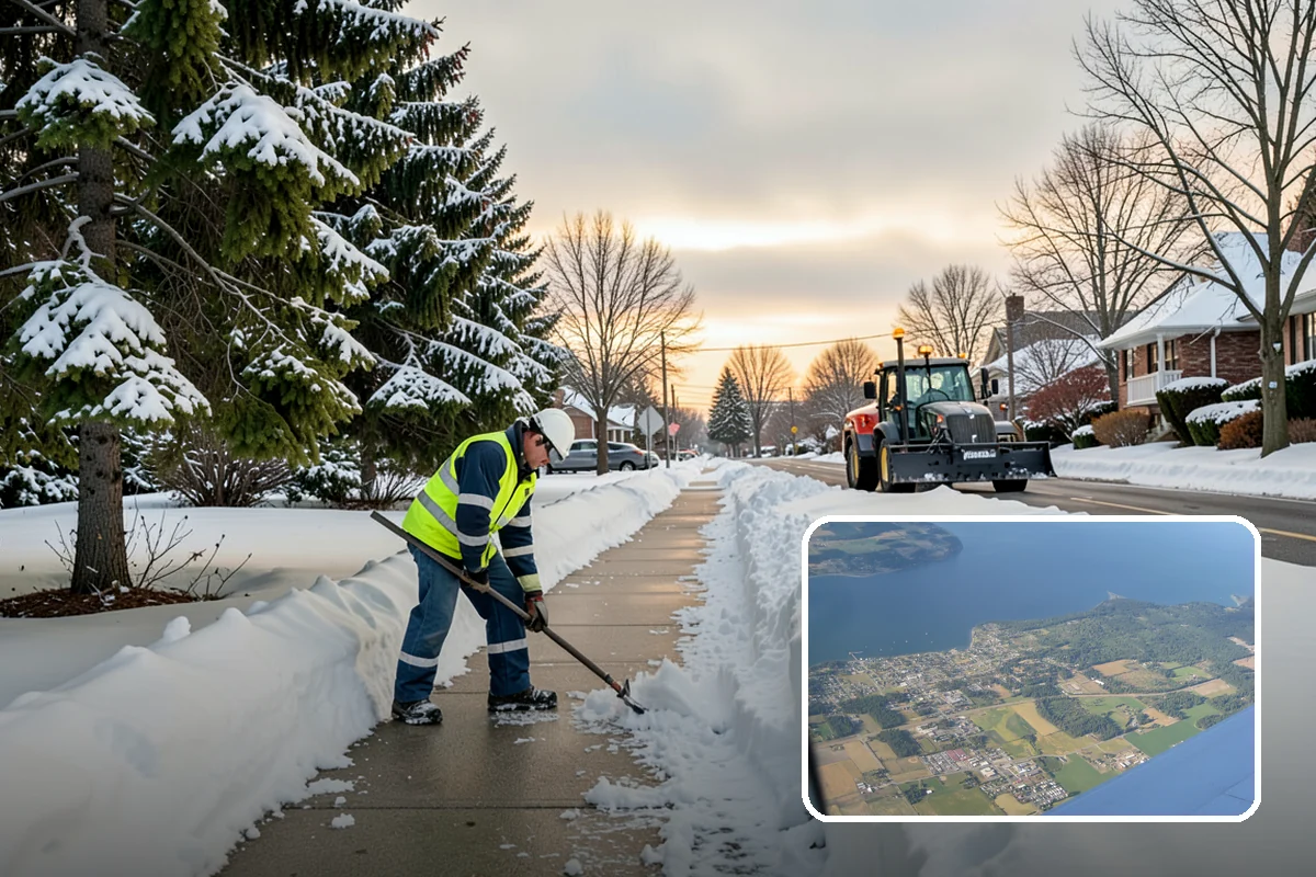 Concrete Driveway Deicing in Coupeville, Island County, WA - Clears ice while protecting concrete from scaling and spalling