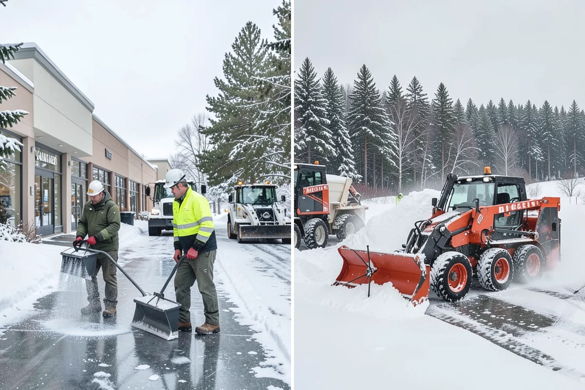 Concrete Driveway Deicing in Coupeville, Island County, WA - Identify the concrete age and finish before choosing a product