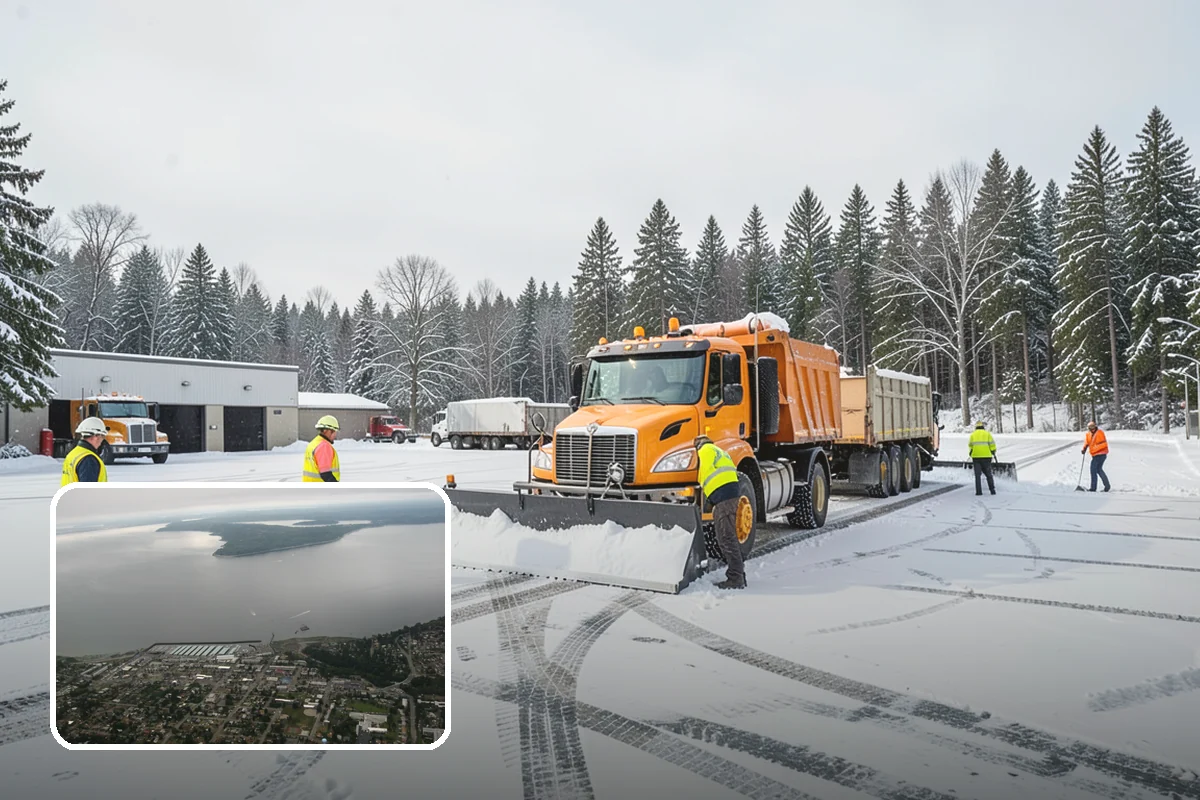 Concrete Driveway Deicing in Des Moines, King County, WA - Clears ice while protecting concrete from scaling and spalling