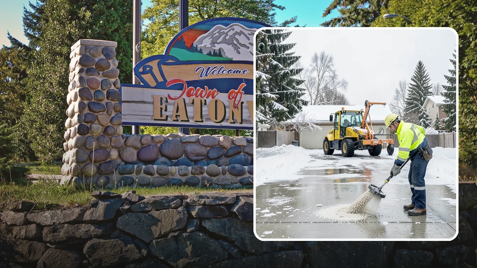 Concrete Driveway Deicing in Eatonville, Pierce County, WA - Concrete-safe deicing that clears ice from driveways without the surface scaling that harsh salts cause.