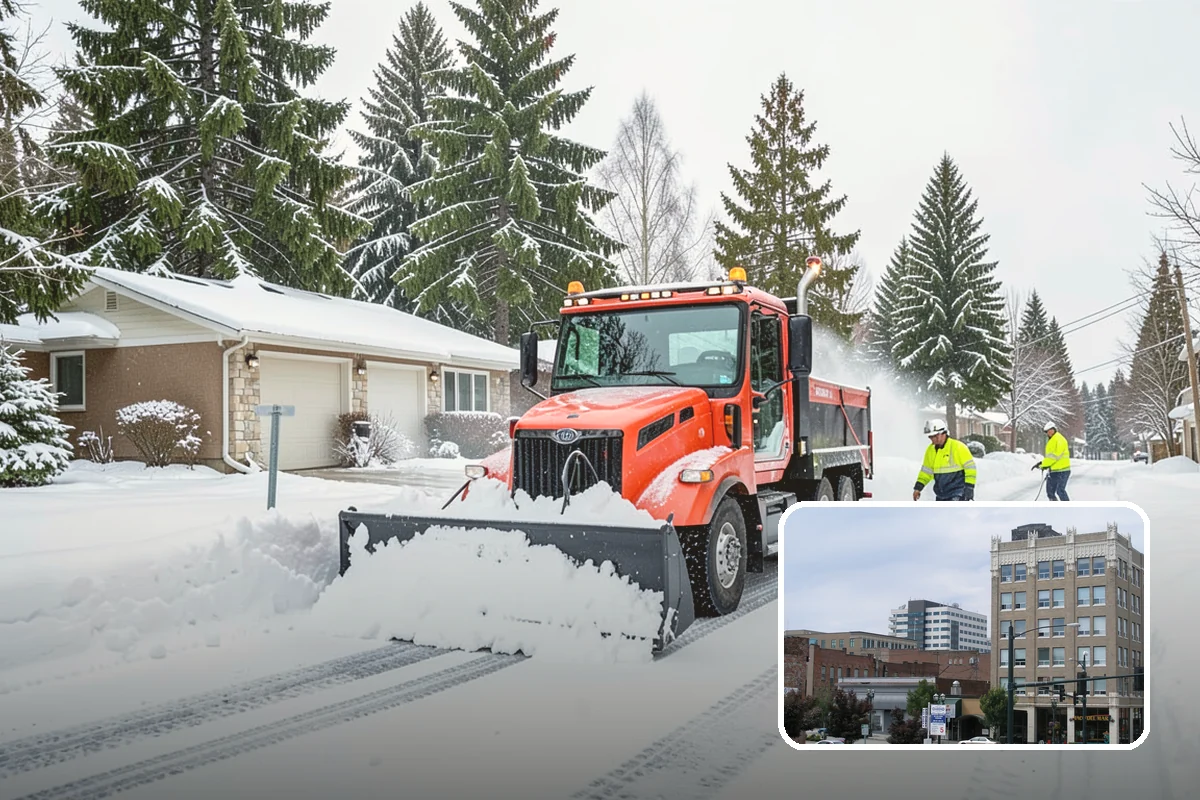Concrete Driveway Deicing in Everett, Snohomish County, WA - Clears ice while protecting concrete from scaling and spalling