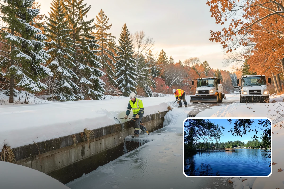 Concrete Driveway Deicing in Federal Way, King County, WA - Clears ice while protecting concrete from scaling and spalling