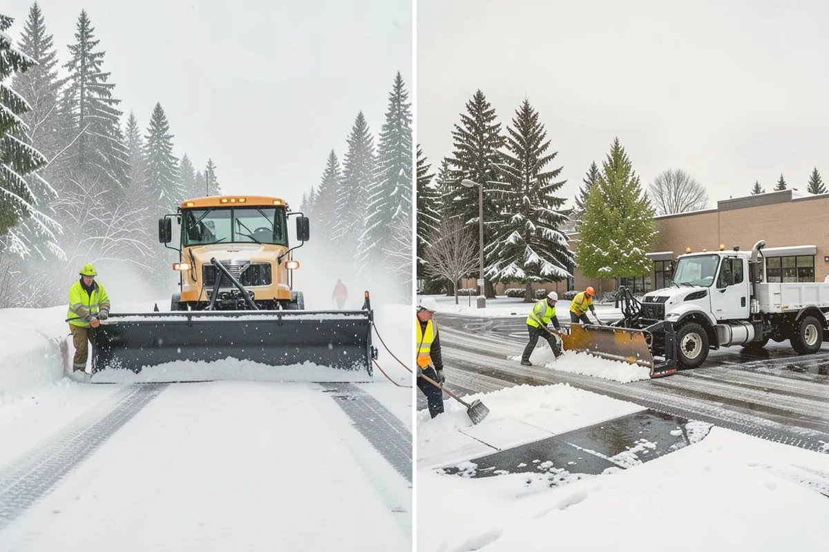 Concrete Driveway Deicing in Fife, Pierce County, WA - Identify the concrete age and finish before choosing a product