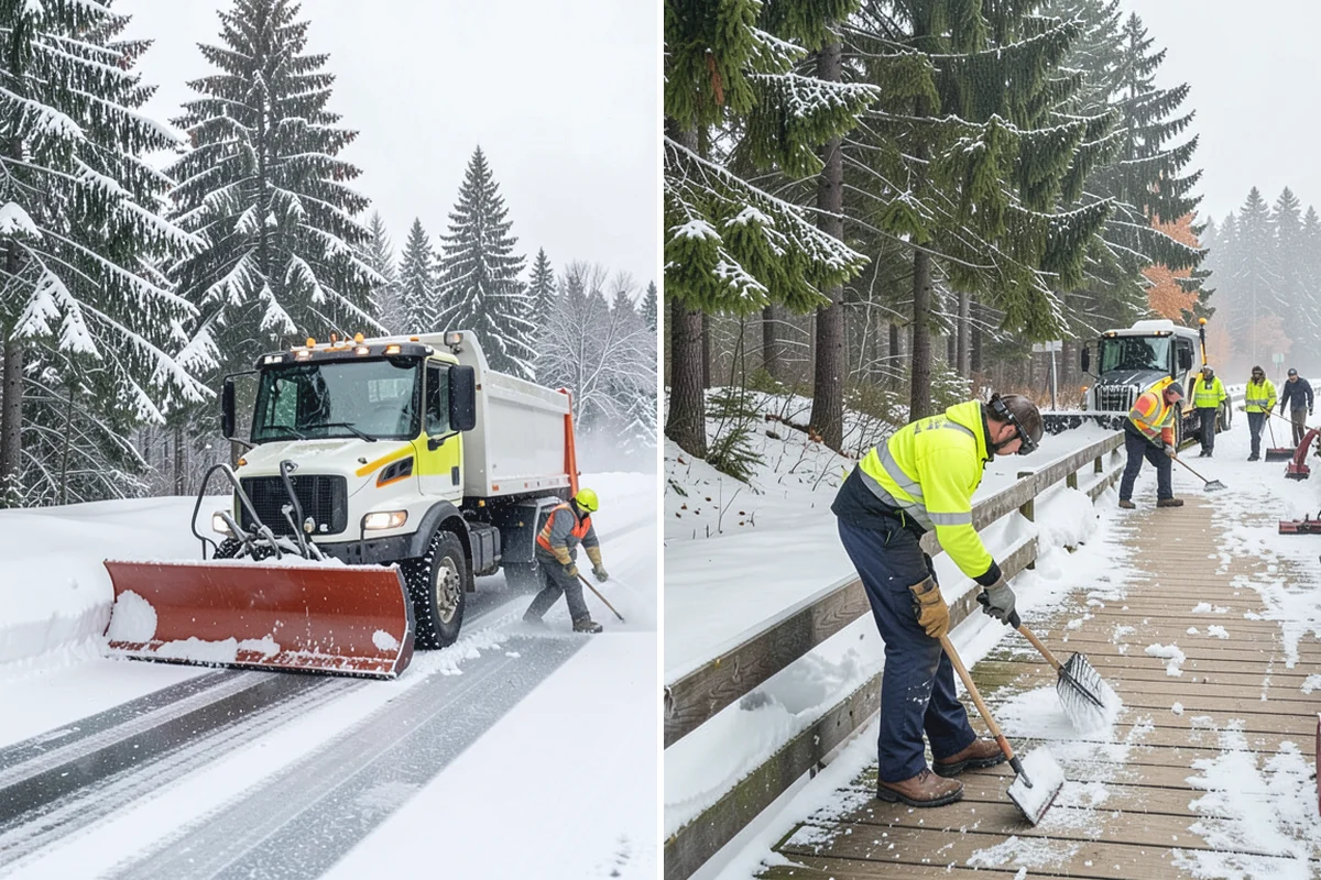 Concrete Driveway Deicing in Granite Falls, Snohomish County, WA - Identify the concrete age and finish before choosing a product