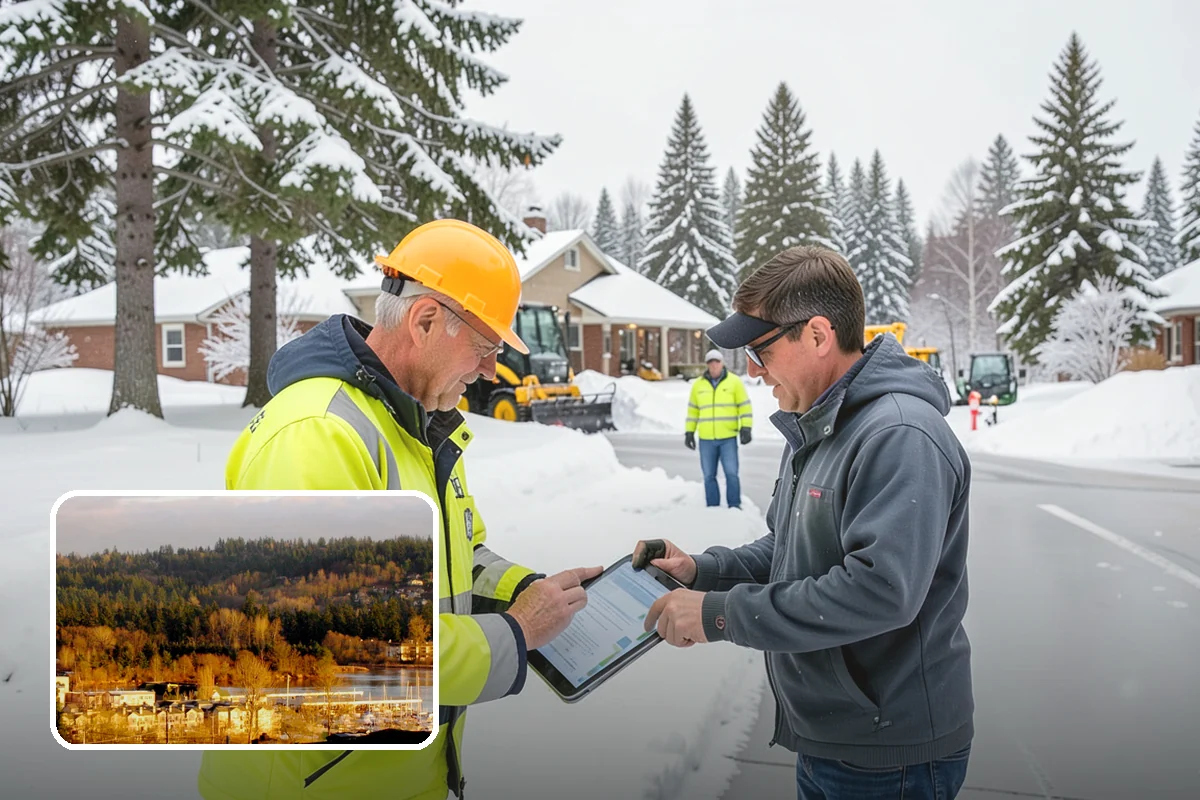 Concrete Driveway Deicing in Kenmore, King County, WA - Clears ice while protecting concrete from scaling and spalling