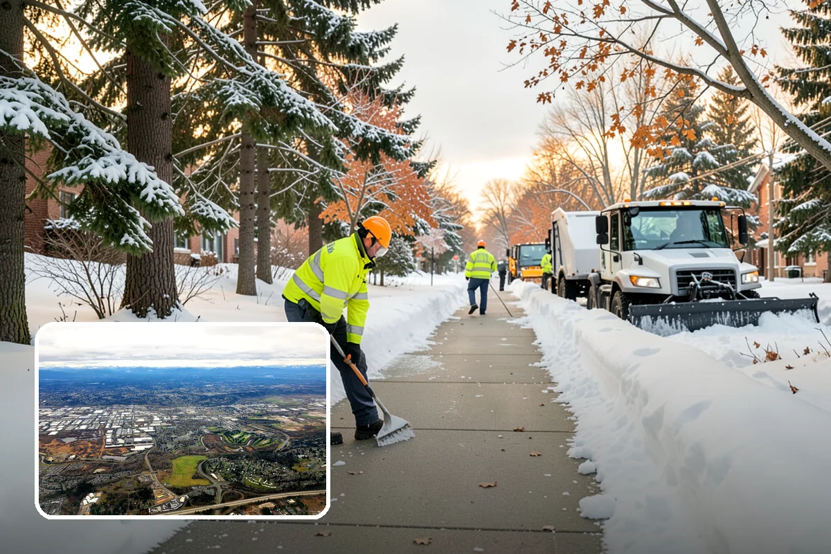 Concrete Driveway Deicing in Kent, King County, WA - Clears ice while protecting concrete from scaling and spalling