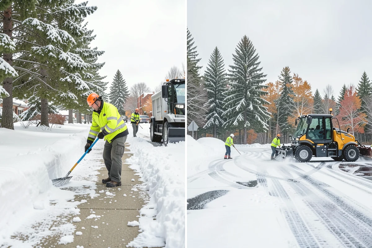 Concrete Driveway Deicing in Lake Stevens, Snohomish County, WA - Identify the concrete age and finish before choosing a product
