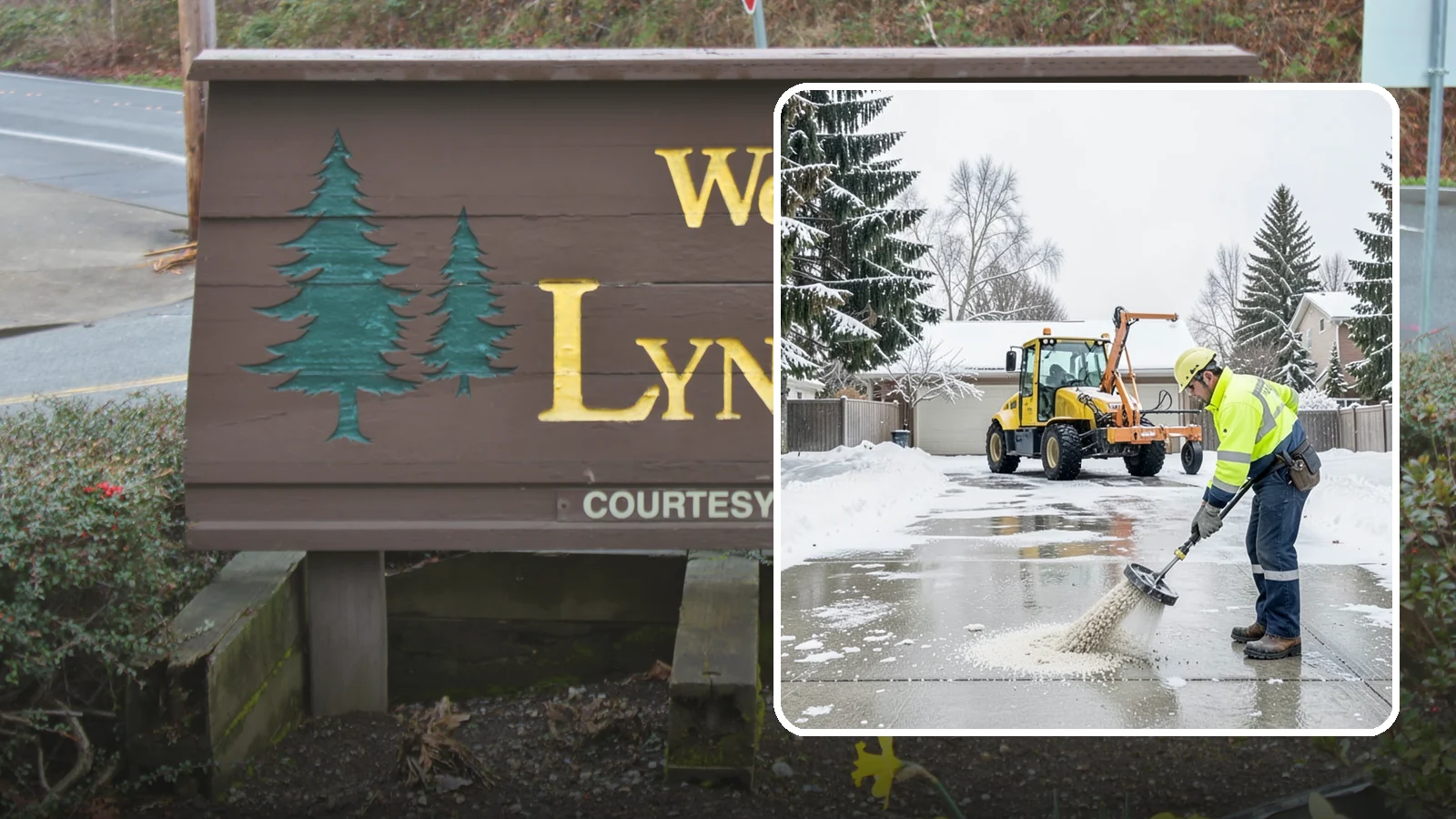 Concrete Driveway Deicing in Lynnwood, Snohomish County, WA - Concrete-safe deicing that clears ice from driveways without the surface scaling that harsh salts cause.