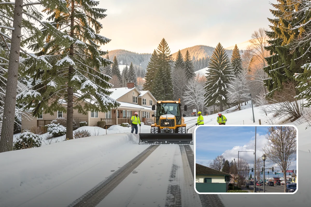 Concrete Driveway Deicing in Marysville, Snohomish County, WA - Clears ice while protecting concrete from scaling and spalling