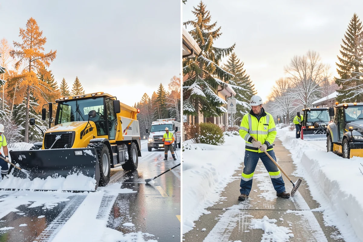 Concrete Driveway Deicing in Marysville, Snohomish County, WA - Identify the concrete age and finish before choosing a product