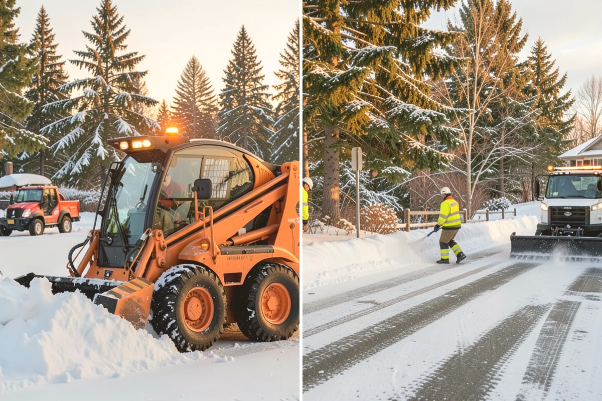 Concrete Driveway Deicing in Milton, King County, WA - Identify the concrete age and finish before choosing a product