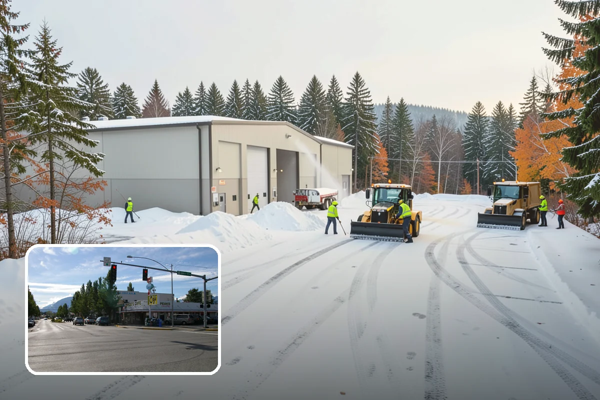 Concrete Driveway Deicing in North Bend, King County, WA - Clears ice while protecting concrete from scaling and spalling