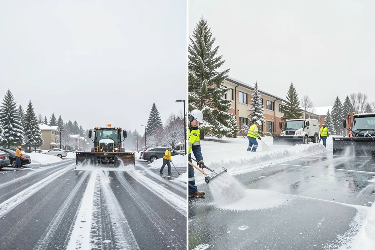 Concrete Driveway Deicing in North Bend, King County, WA - Identify the concrete age and finish before choosing a product