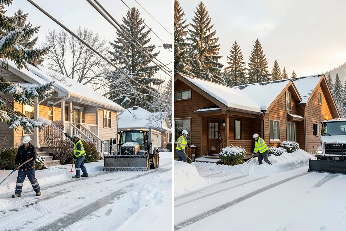 Concrete Driveway Deicing in Pacific, King County, WA - Identify the concrete age and finish before choosing a product