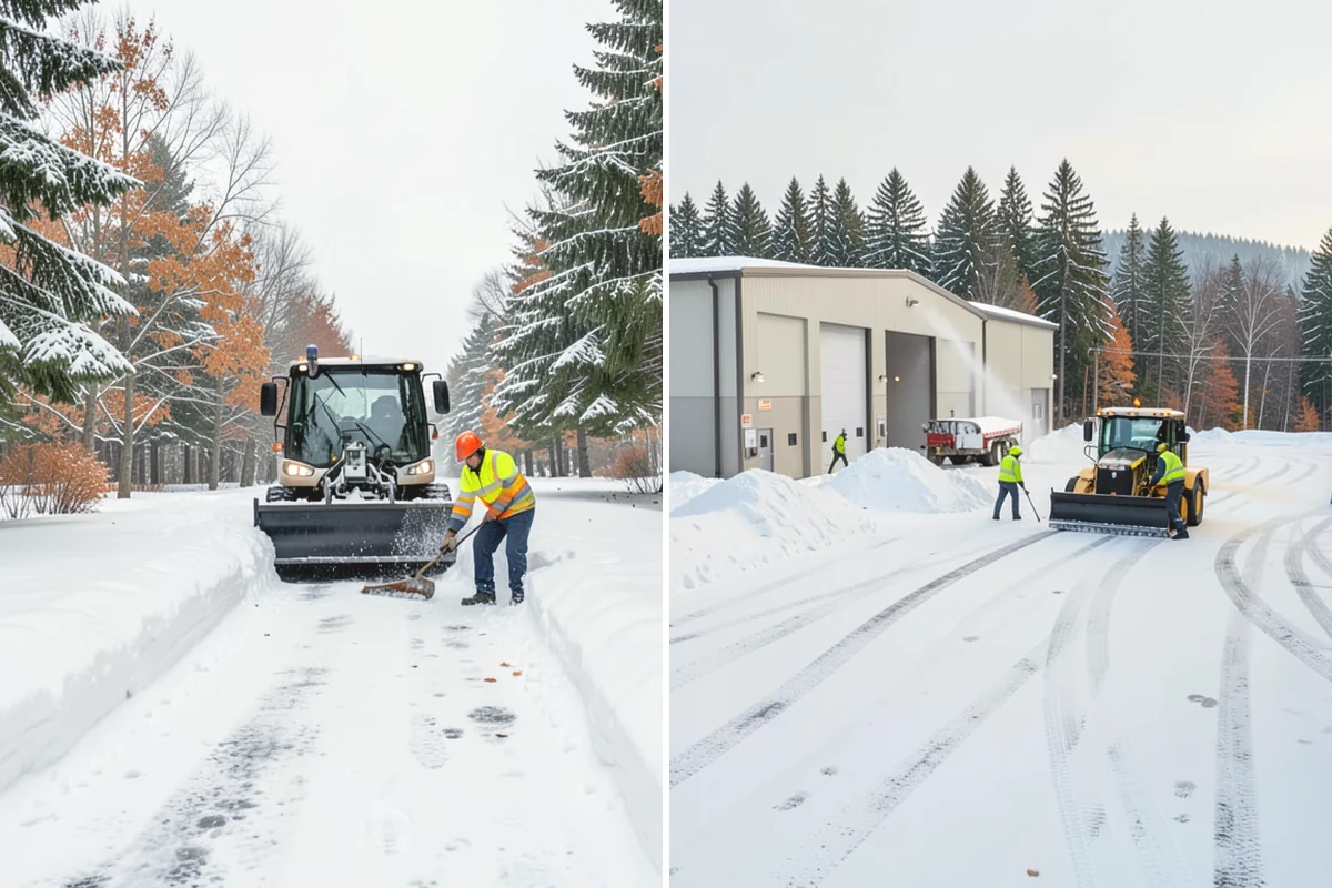 Concrete Driveway Deicing in Ruston, Pierce County, WA - Identify the concrete age and finish before choosing a product