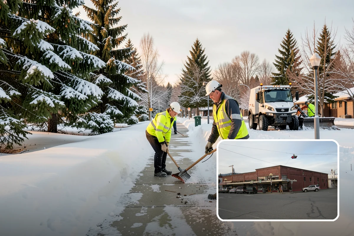 Concrete Driveway Deicing in Sedro-Woolley, Skagit County, WA - Clears ice while protecting concrete from scaling and spalling