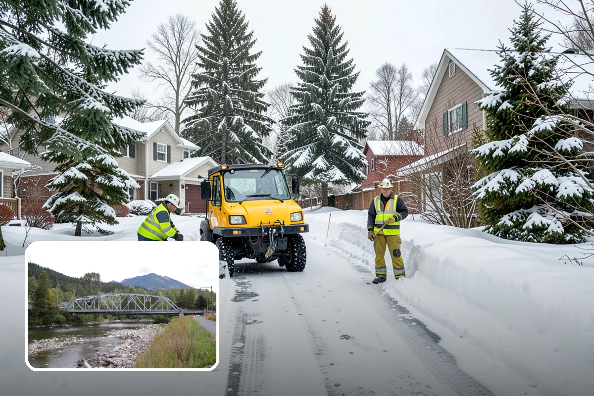 Concrete Driveway Deicing in Skykomish, King County, WA - Clears ice while protecting concrete from scaling and spalling