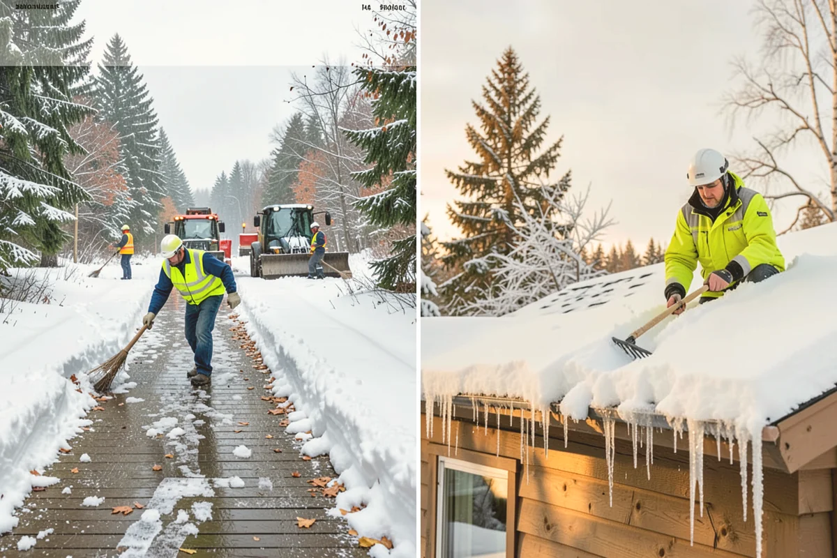 Concrete Driveway Deicing in Stanwood, Snohomish County, WA - Identify the concrete age and finish before choosing a product