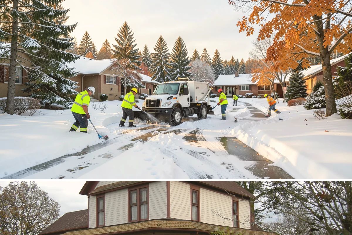 Concrete Driveway Deicing in Sumner, Pierce County, WA - Apply concrete-safe deicing at the onset of each freeze to prevent the ice bond, typically December through February in the...