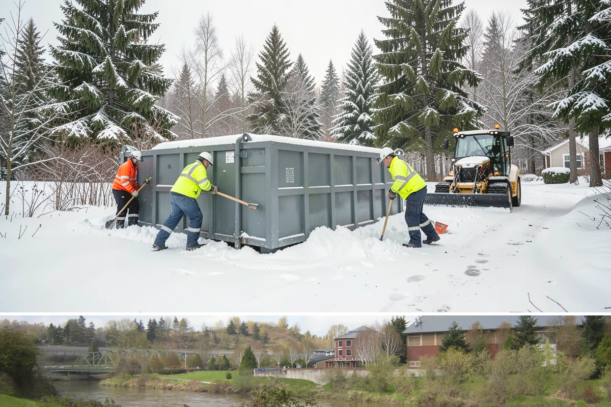 Concrete Driveway Deicing in Tukwila, King County, WA - Apply concrete-safe deicing at the onset of each freeze to prevent the ice bond, typically December through February in the...