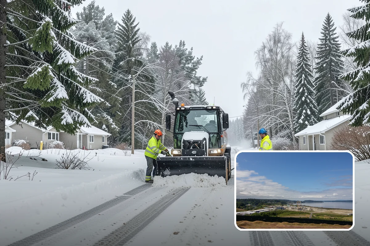 Concrete Driveway Deicing in University Place, Pierce County, WA - Clears ice while protecting concrete from scaling and spalling