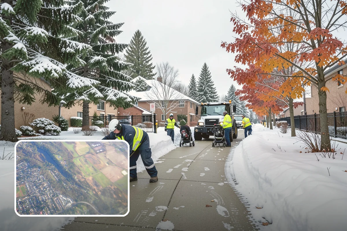 Concrete Driveway Snow Removal in Algona, King County, WA - Prompt clearing to limit water intrusion