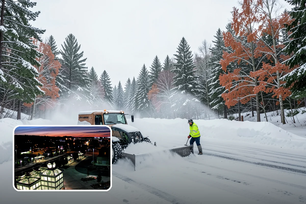Concrete Driveway Snow Removal in Auburn, King County, WA - Prompt clearing to limit water intrusion