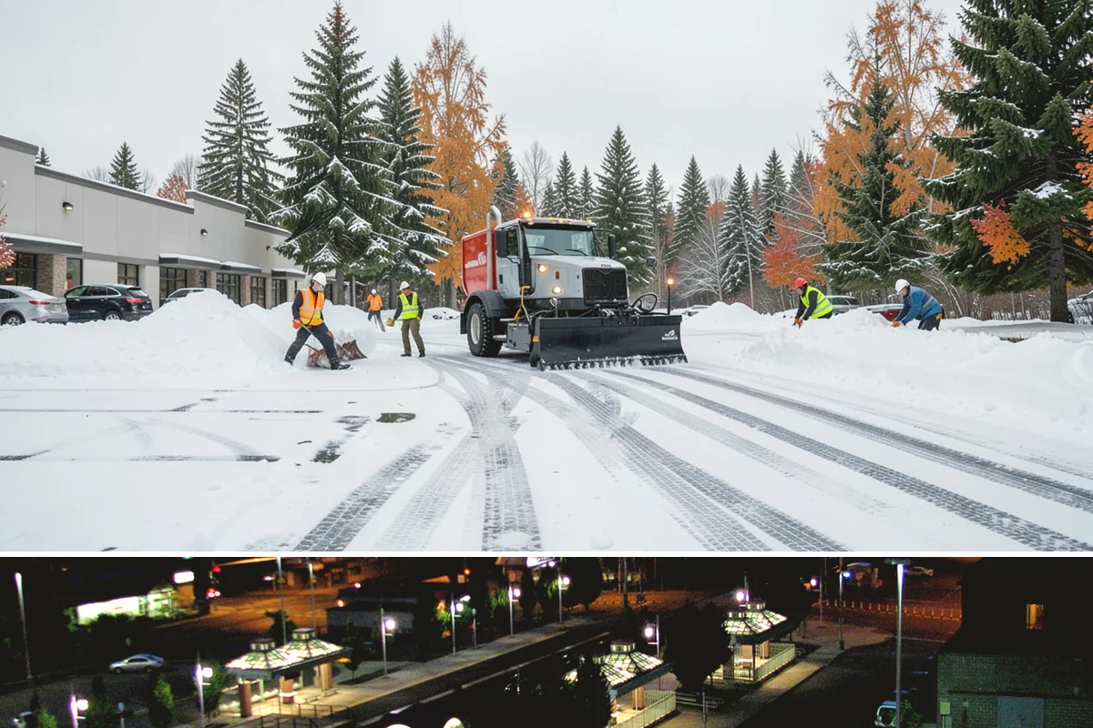 Concrete Driveway Snow Removal in Auburn, King County, WA - Concrete driveway care matters most during repeated freeze-thaw spells in midwinter.