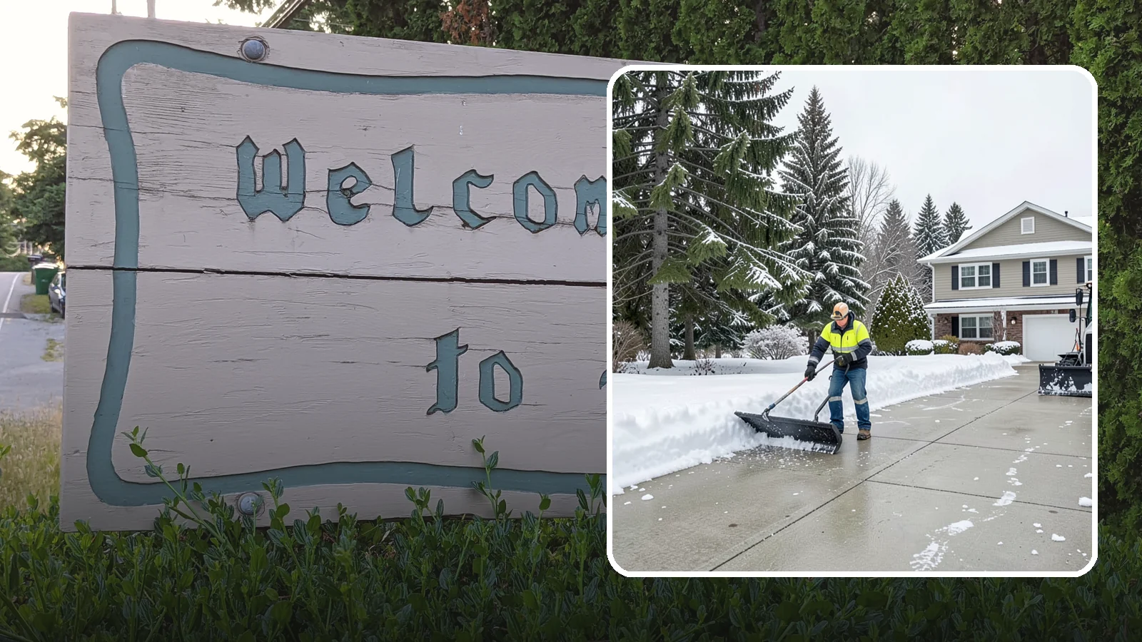 Concrete Driveway Snow Removal in Brier, Snohomish County, WA - We clear concrete driveways and use deicers that protect the surface from spalling and scaling.