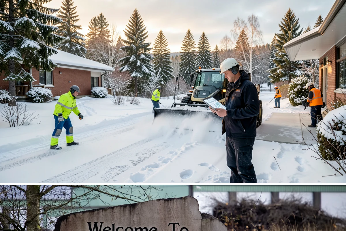 Concrete Driveway Snow Removal in Buckley, Pierce County, WA - Concrete driveway care matters most during repeated freeze-thaw spells in midwinter.