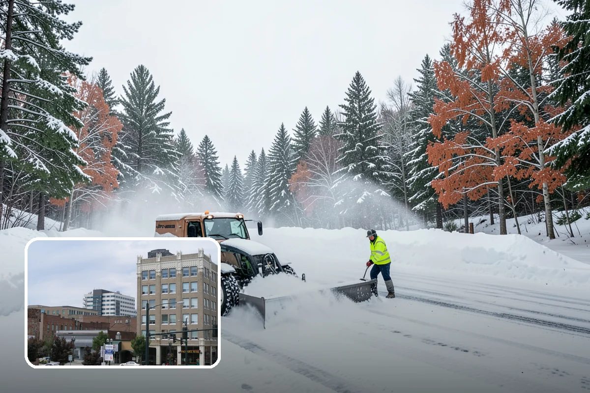 Concrete Driveway Snow Removal in Everett, Snohomish County, WA - Prompt clearing to limit water intrusion