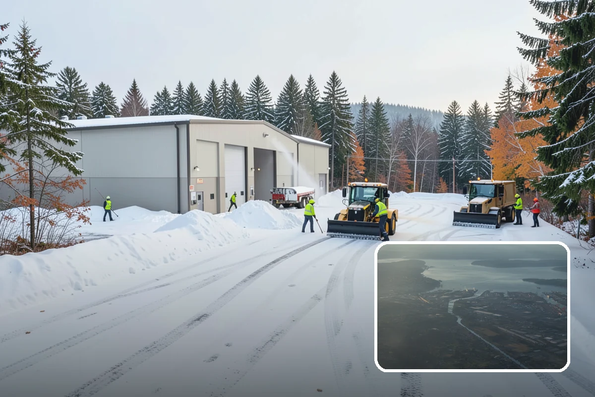 Concrete Driveway Snow Removal in Fife, Pierce County, WA - Prompt clearing to limit water intrusion