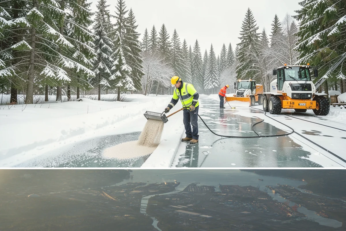 Concrete Driveway Snow Removal in Fife, Pierce County, WA - Concrete driveway care matters most during repeated freeze-thaw spells in midwinter.