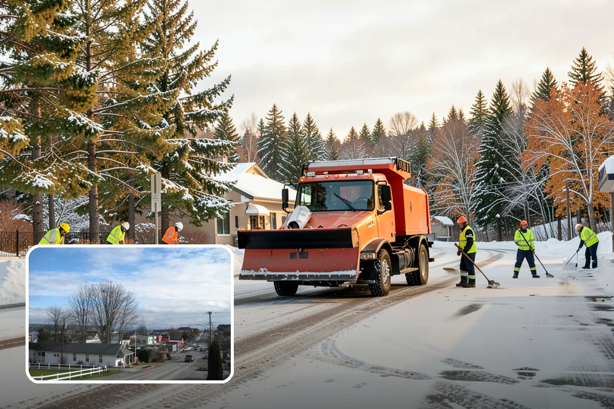 Concrete Driveway Snow Removal in Langley, Island County, WA - Prompt clearing to limit water intrusion