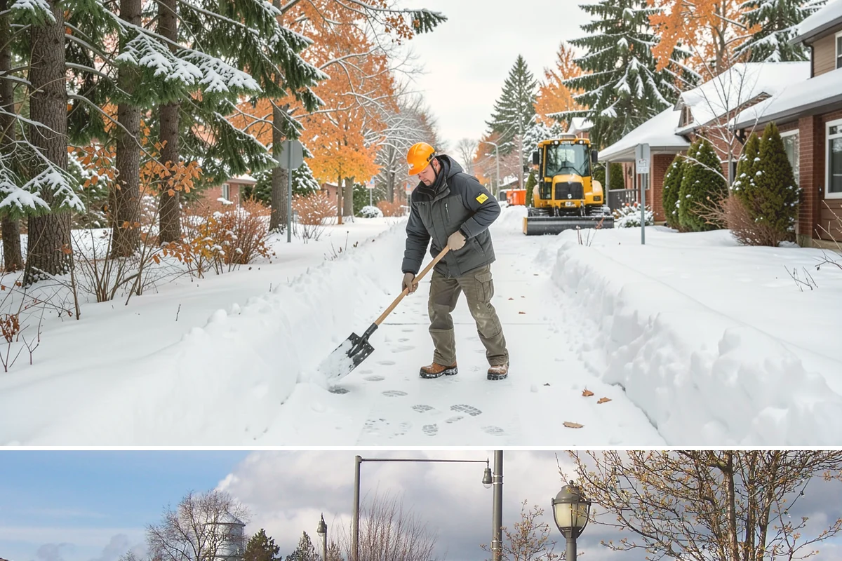 Concrete Driveway Snow Removal in Marysville, Snohomish County, WA - Concrete driveway care matters most during repeated freeze-thaw spells in midwinter.