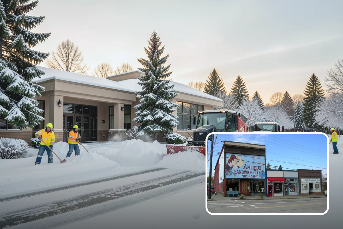 Concrete Driveway Snow Removal in Ruston, Pierce County, WA - Prompt clearing to limit water intrusion