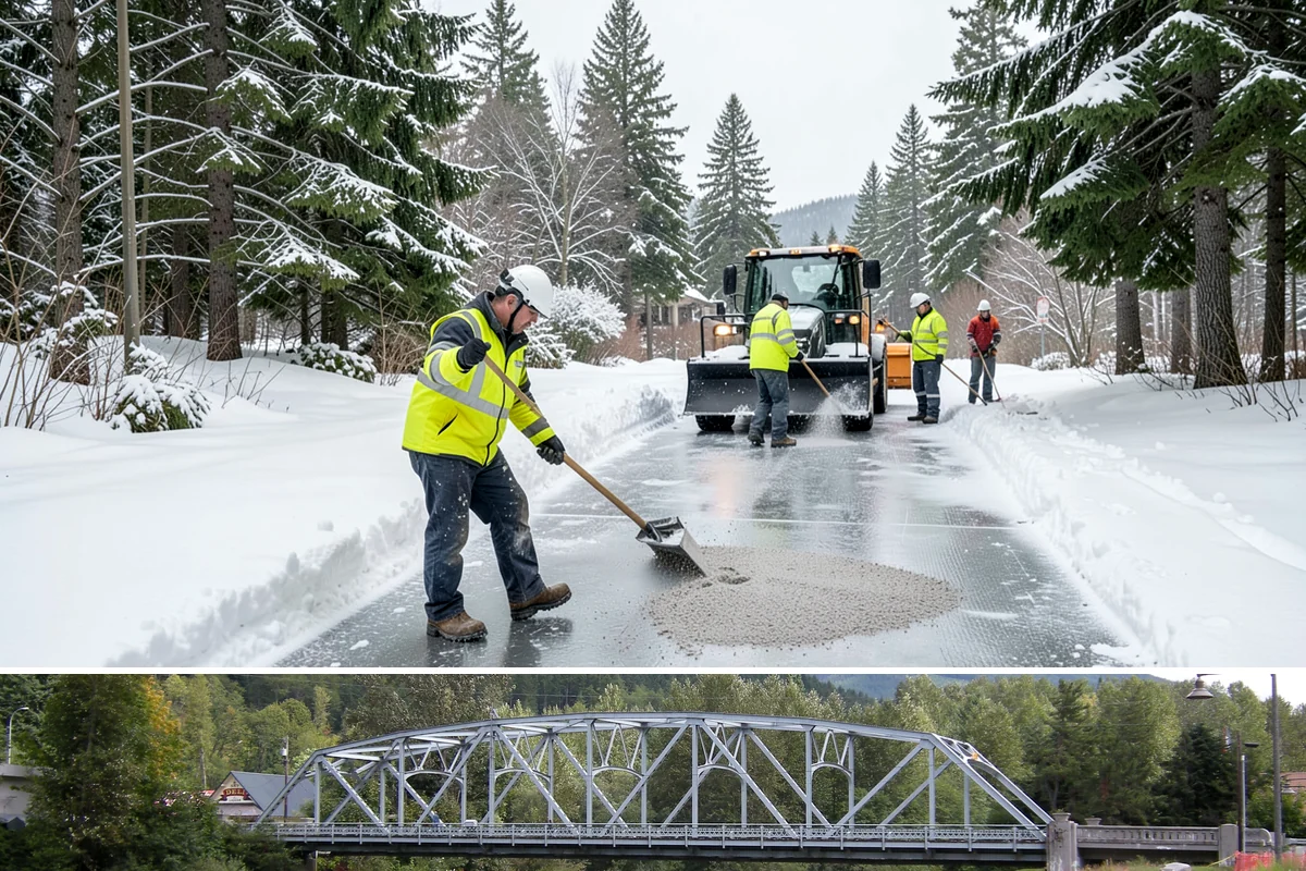 Concrete Driveway Snow Removal in Skykomish, King County, WA - Concrete driveway care matters most during repeated freeze-thaw spells in midwinter.