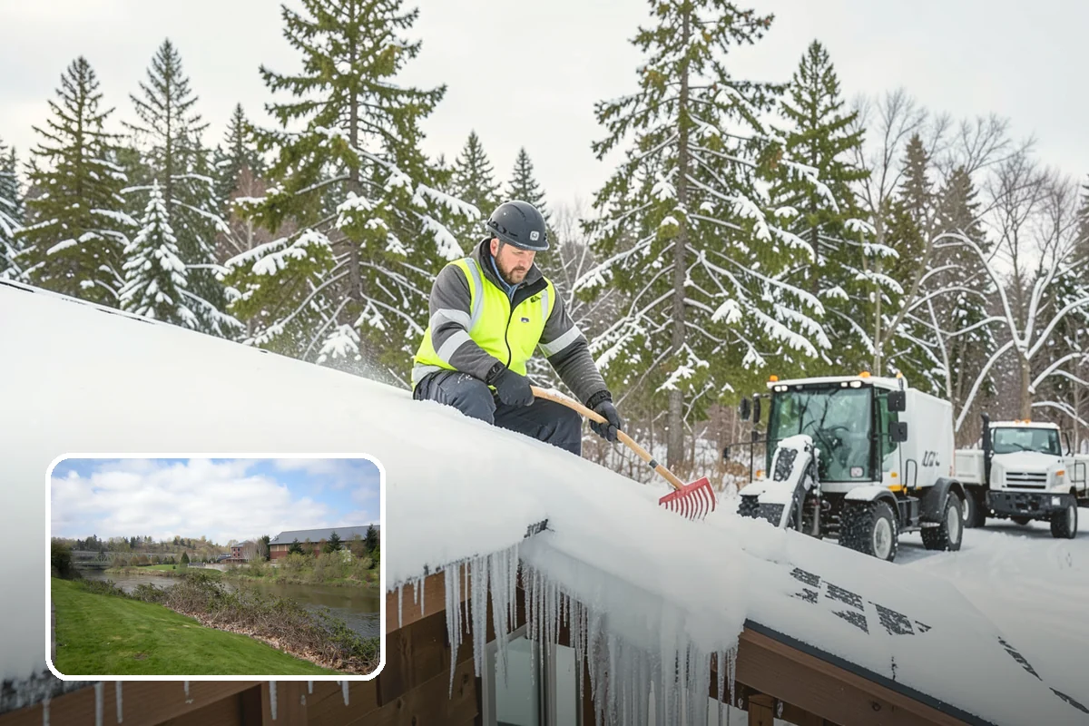 Concrete Driveway Snow Removal in Tukwila, King County, WA - Prompt clearing to limit water intrusion